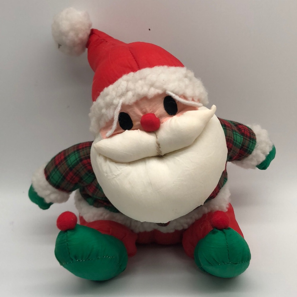Nylon plush Santa